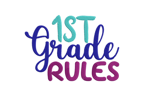 1ST Rule Grade Embroidery Review
