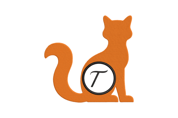 Cat Letter T