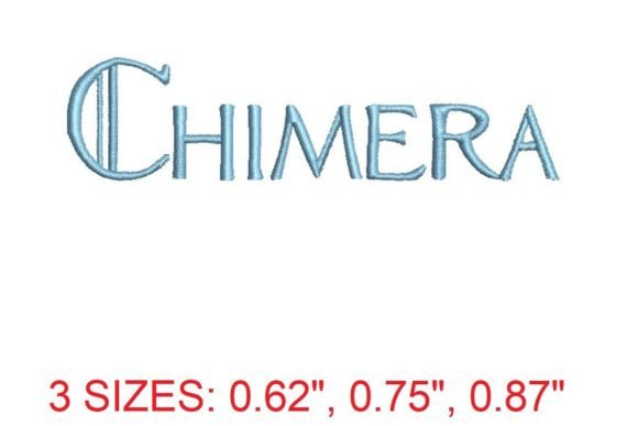 Chimera Font: Magic That Stitches Well