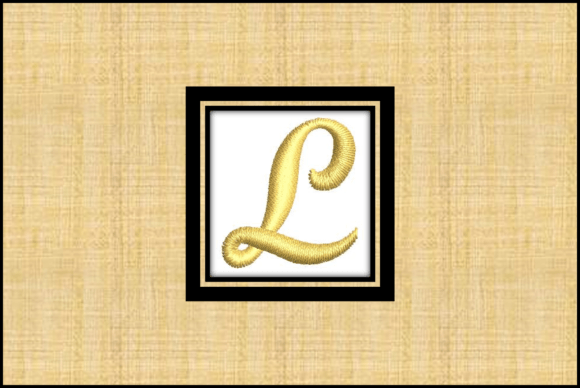 Gold Letter L
