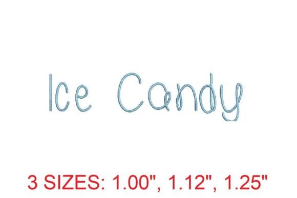 Ice Candy Font: A Designer’s Real-World Embroidery Review